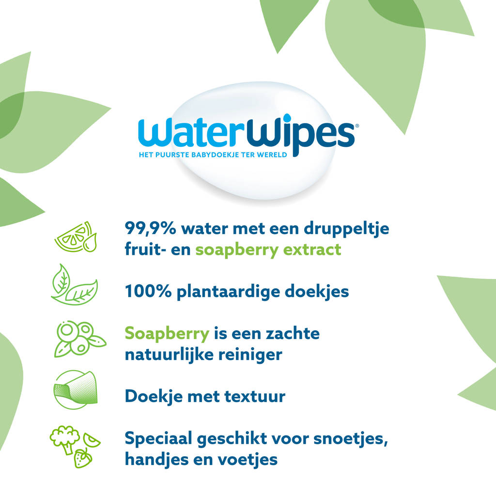 snoetendoekjes voordeelverpakking - 9 x 60 stuks (540 doekjes)
