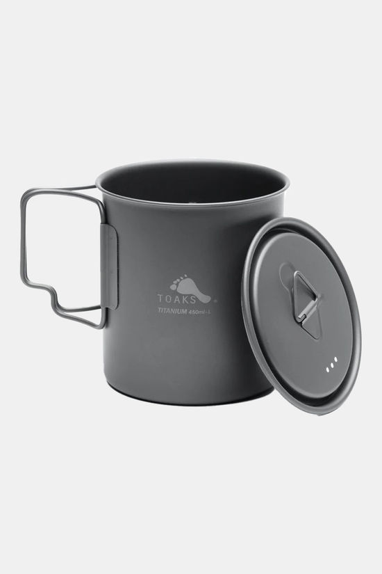 TOAKS TOAKS Light Titanium 450Ml Cup With Lid Beker