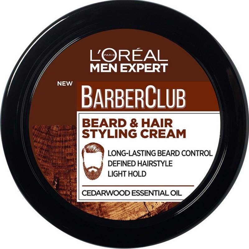L'Oréal Paris Men Expert Barberclub Beard & Hair Styling Cream 75 ml