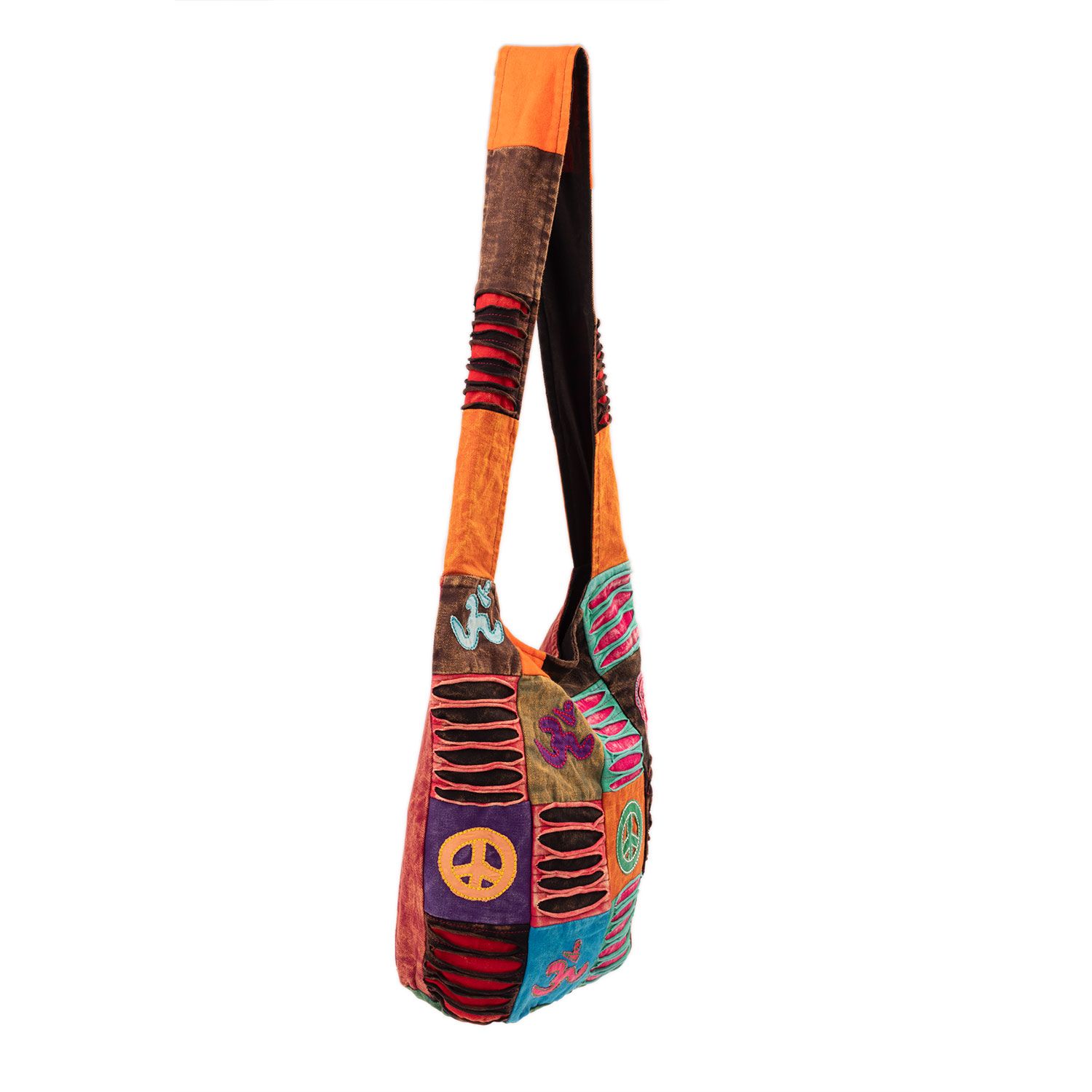 bodhi Om Shanti Bag, Patchwork - multicolor