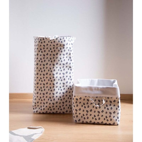 Panier de rangement 32x32x29 Ecru - CHILDHOME