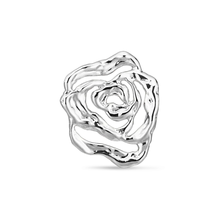Jane Kønig Rose Earring solv