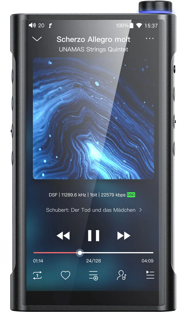 Fiio M15S Baladeurs audiophiles