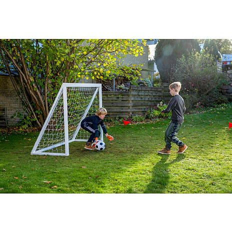Homegoal Pro Junior fodboldmål - hvid