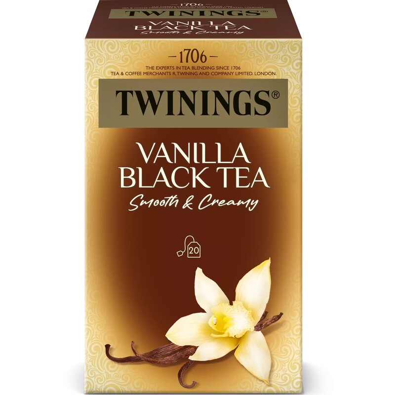 Twinings Tee Vanilla Black, 20 Stück