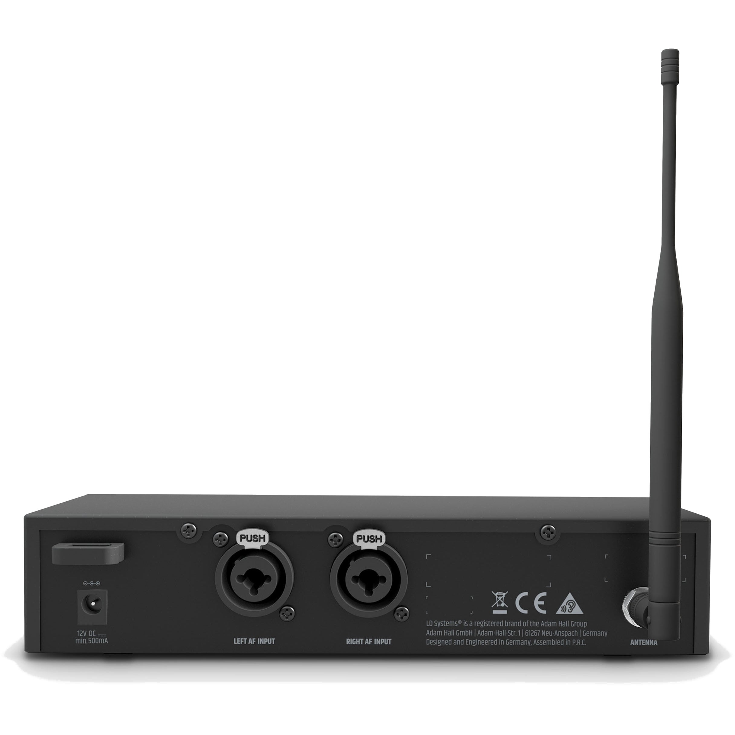LD Systems U508 IEM HP set met in-ears (bandgap + ISM)