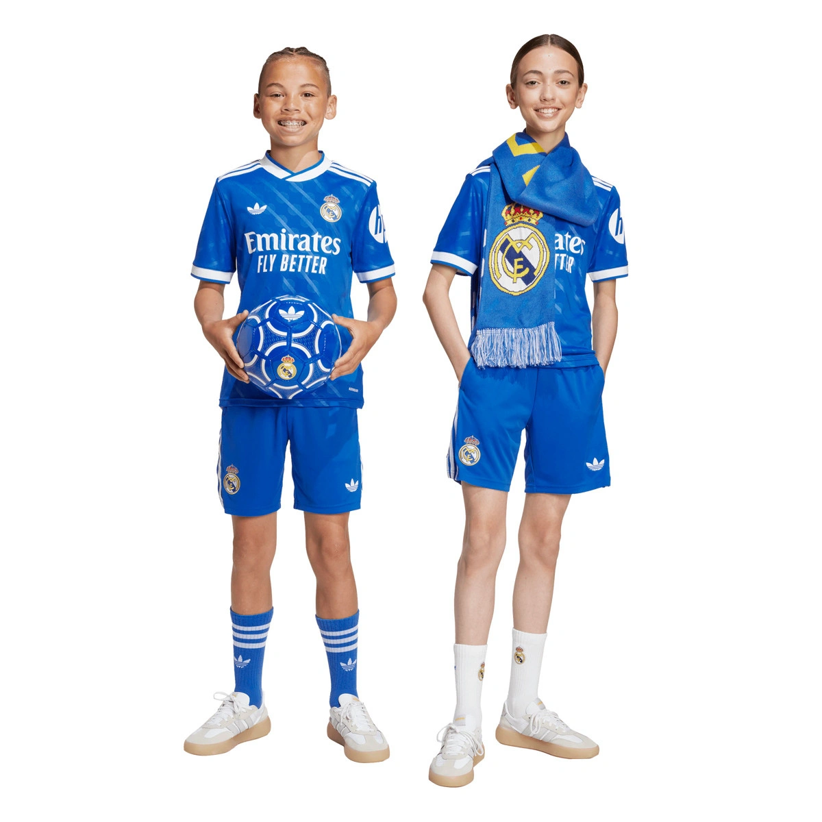 Conjunto adidas Real Madrid Terceiro Equipamento 2025-2026 Criança