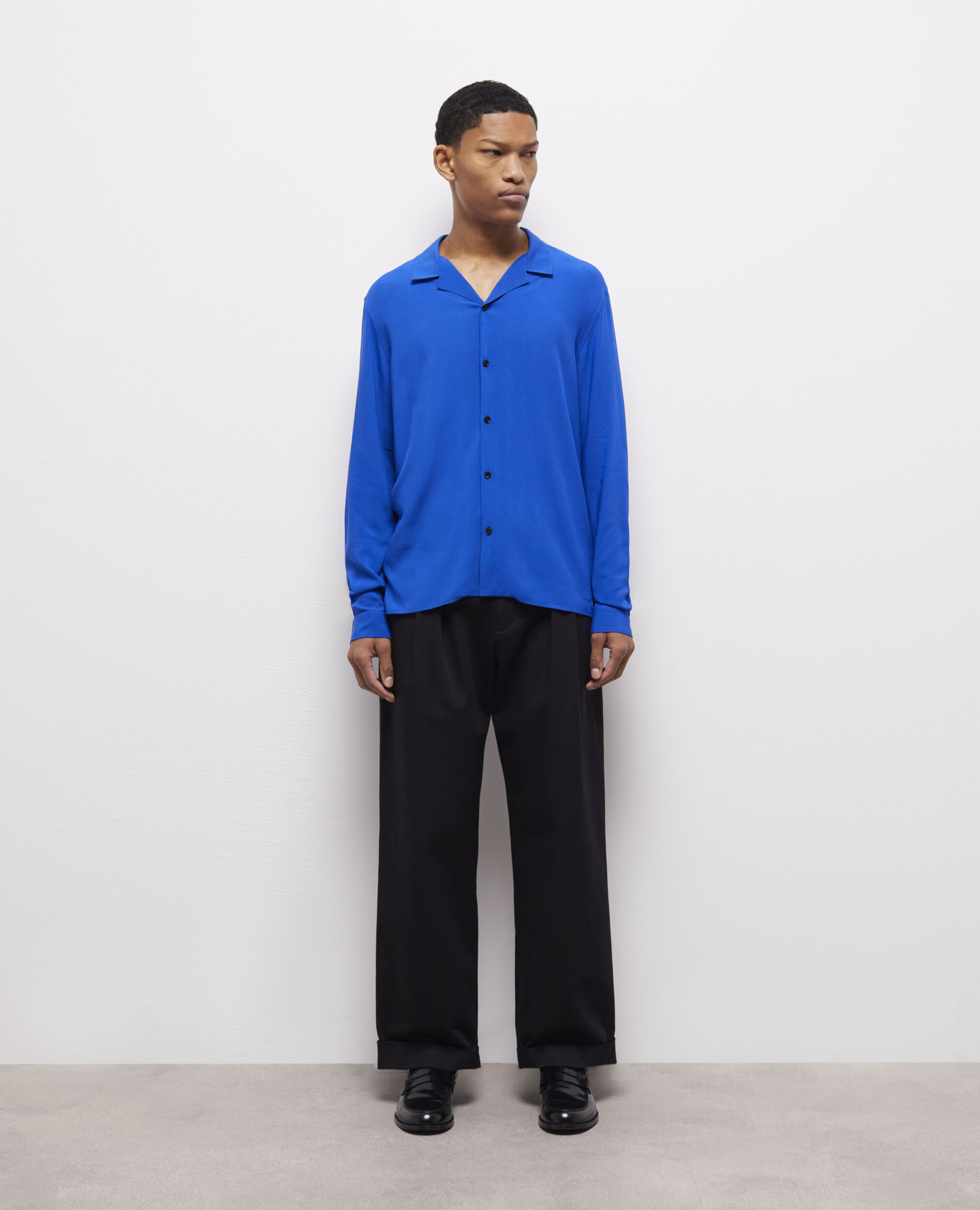 Chemise bleue