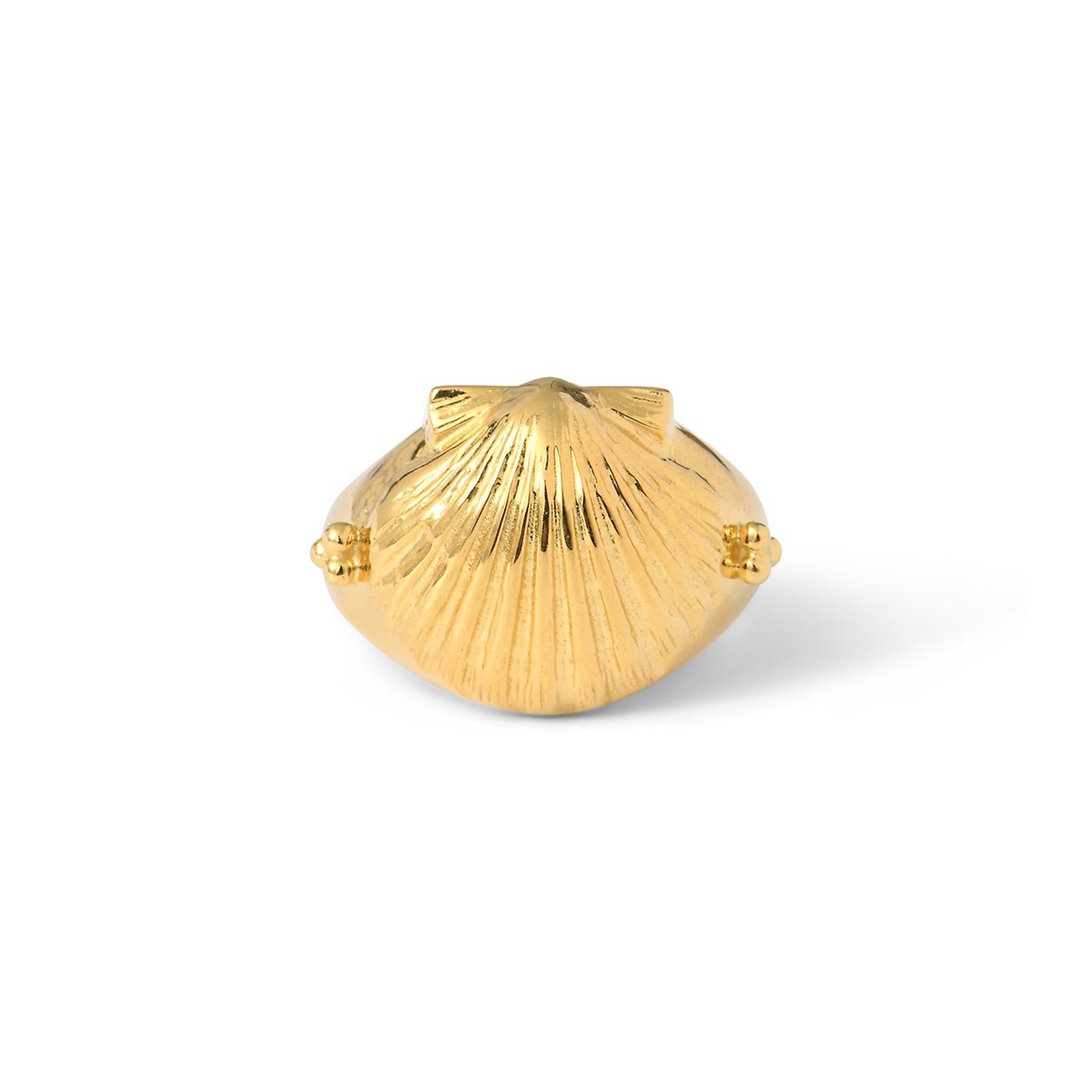 Chevalière Coquillage en Vermeil Jacques