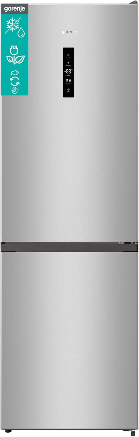 Gorenje Kühl- Gefrierkombination NRK619CAXL4, Inverter Technologie, NoFrostPlus, CrispZone, ConvertFresh Zone, Energieklasse C