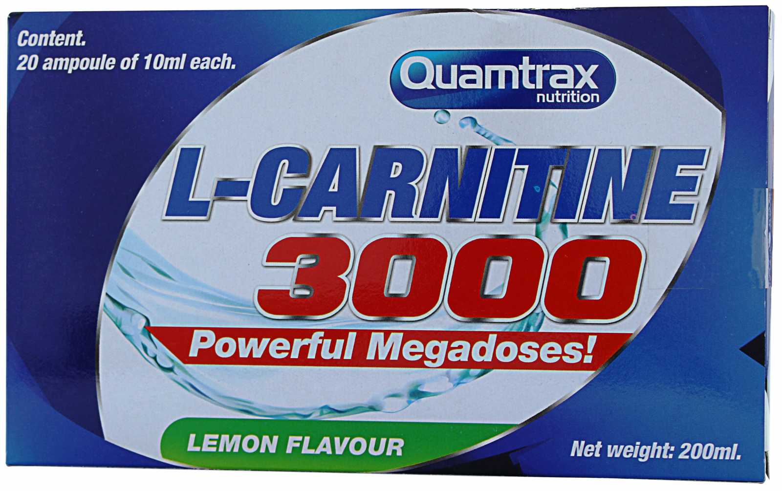 Quamtrax L-Carnitina 3000 20 frascos