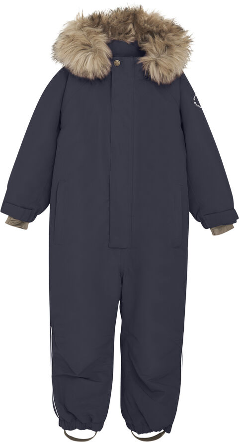 En Fant Snowsuit W. Fake Fur Parisian night