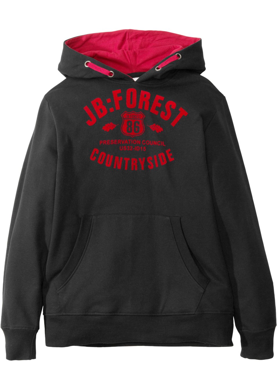 Sweat-shirt à capuche garçon en coton