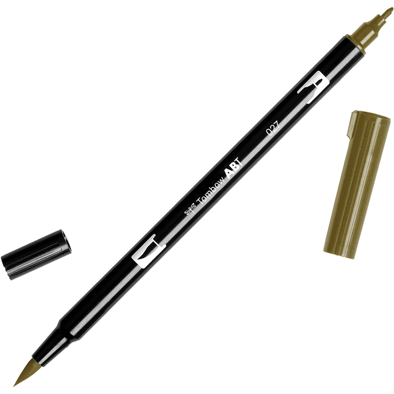 Tombow Pinselstift Dual Brush Pen ABT, 027 - dark ochre