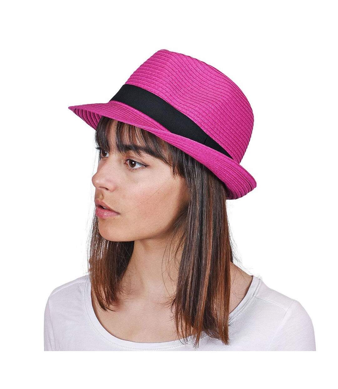Chapeau trilby paille GIANNI