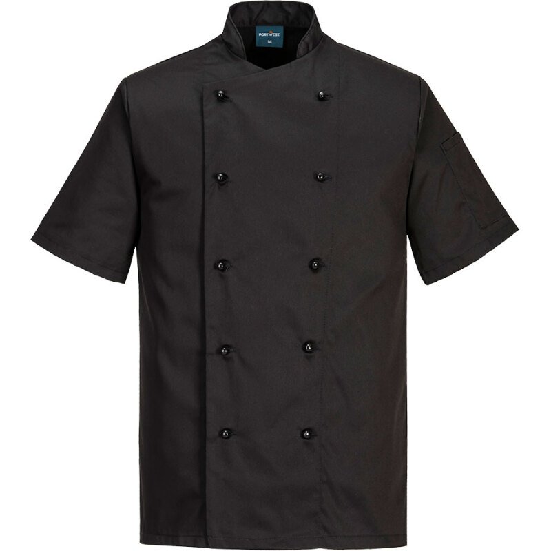 Portwest C734 Veste cuisine Kent Manches Courtes