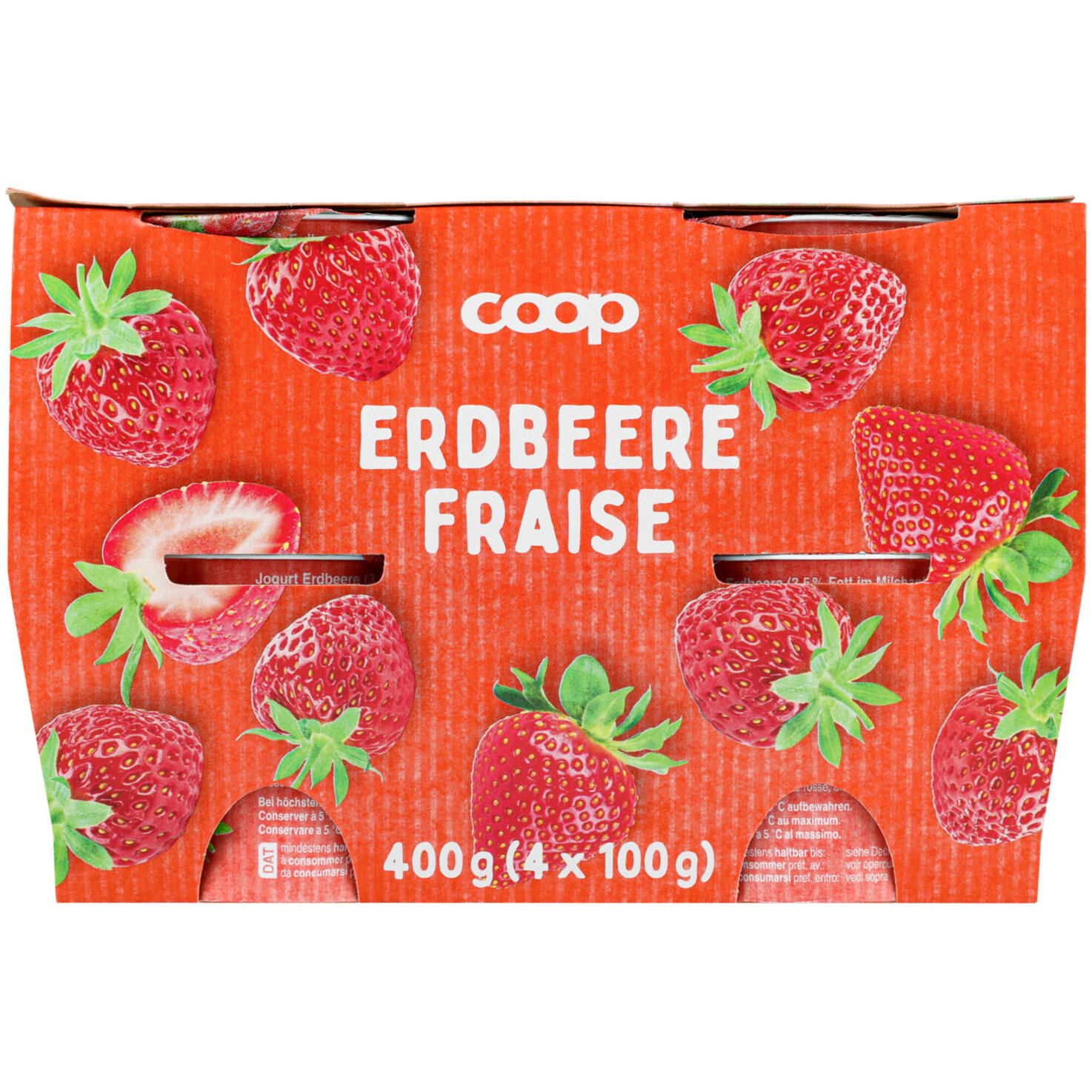 Joghurt Erdbeere 4x100g