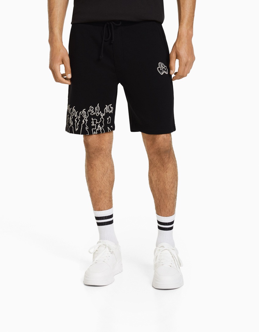 Bermudas estampadas