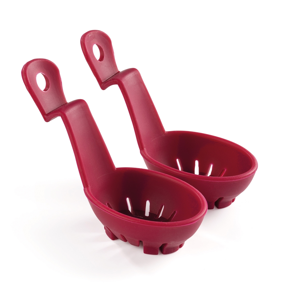 Lot de 2 supports oeuf poché