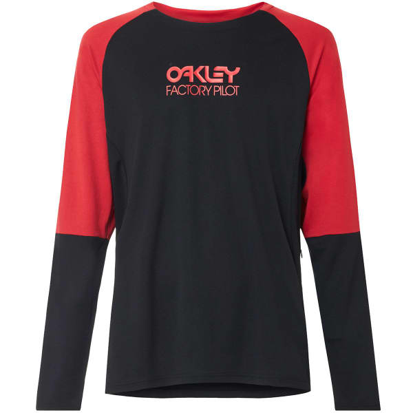 Maillot VTT OAKLEY SWITCHBACK LS TRAIL TEE BLACKOUT