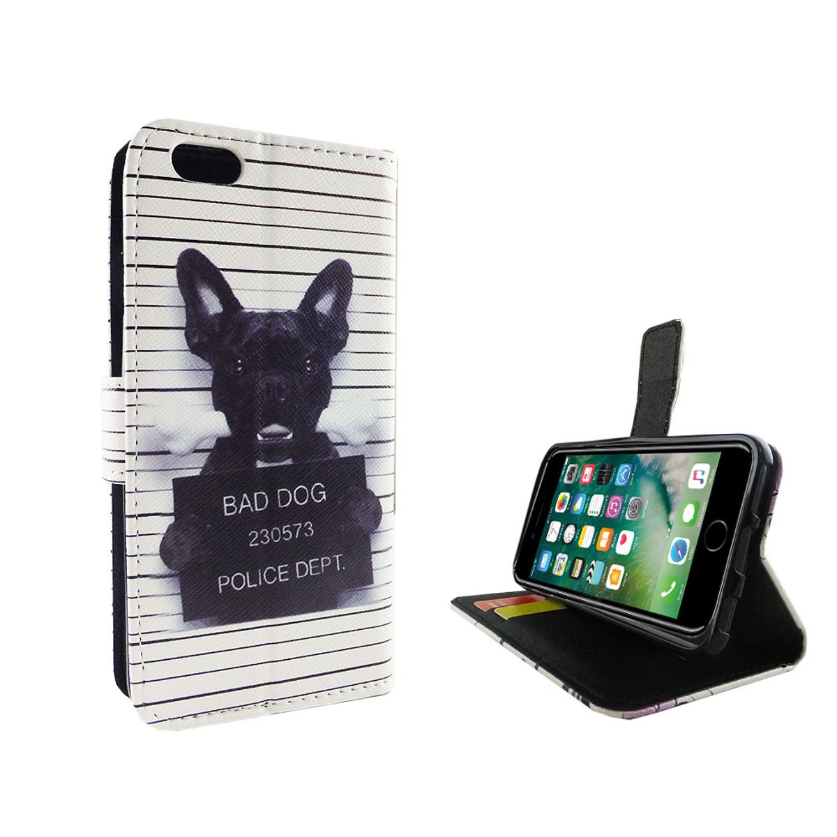 Hülle Handy Schutz für Apple iPhone 6 / 6s Case Cover Tasche Wallet Etui Bumper