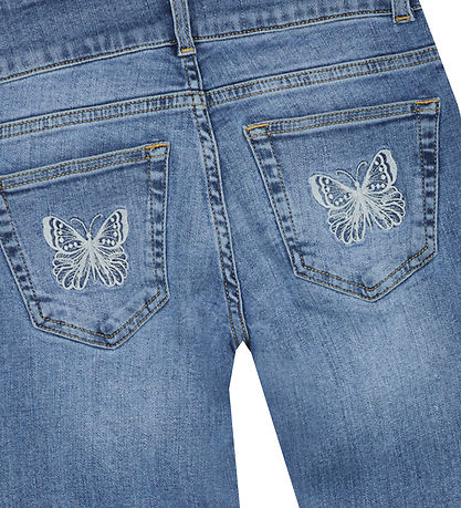 Grunt Hosen - Cancas Low Flare - Blue