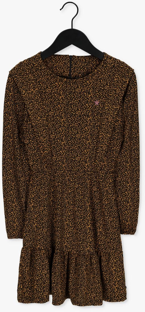 LIKE FLO camel like flo midi jurk f208-5830