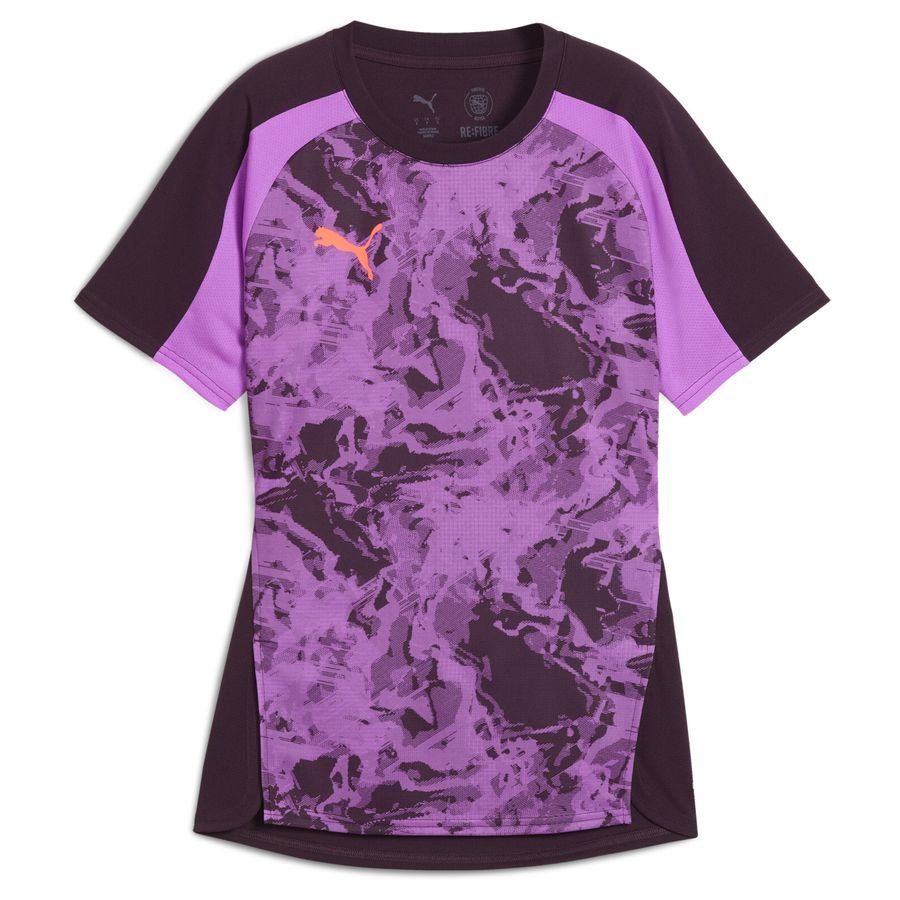 PUMA T-shirt d'Entraînement IndividualBlaze - Midnight Plum Femme