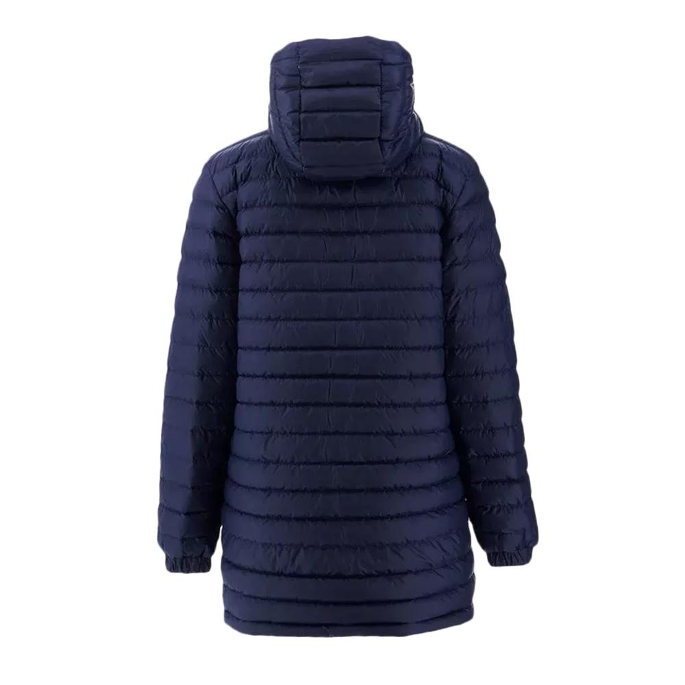 Jott Doudoune Mi-Longue Réversible Marine Femme Jott Roma