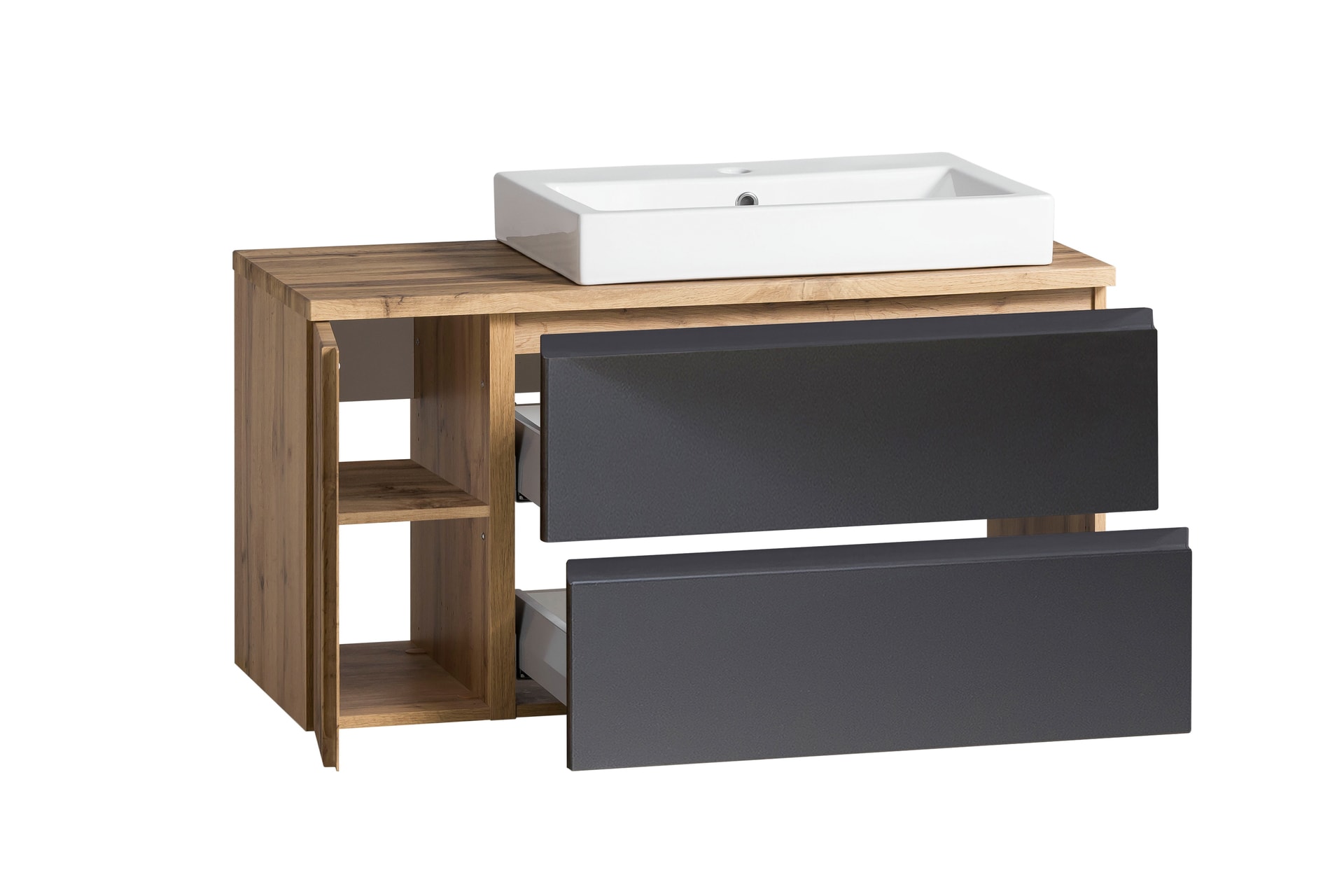 Bad-Waschtisch GENT grau 105cm