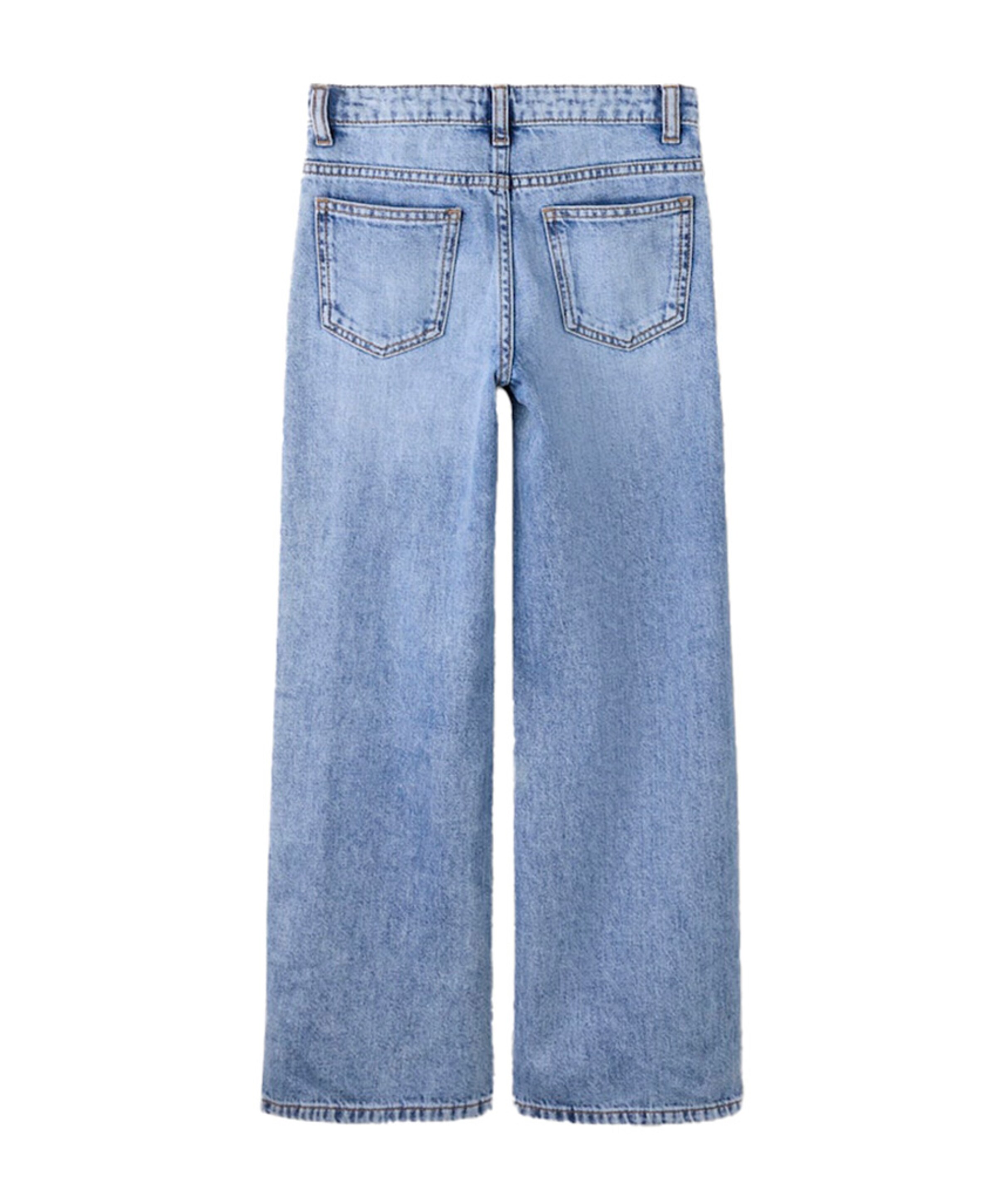 Name it NKFROSE WIDE ASYM CLOSURE JEANS 224 meisjes jeans blauw