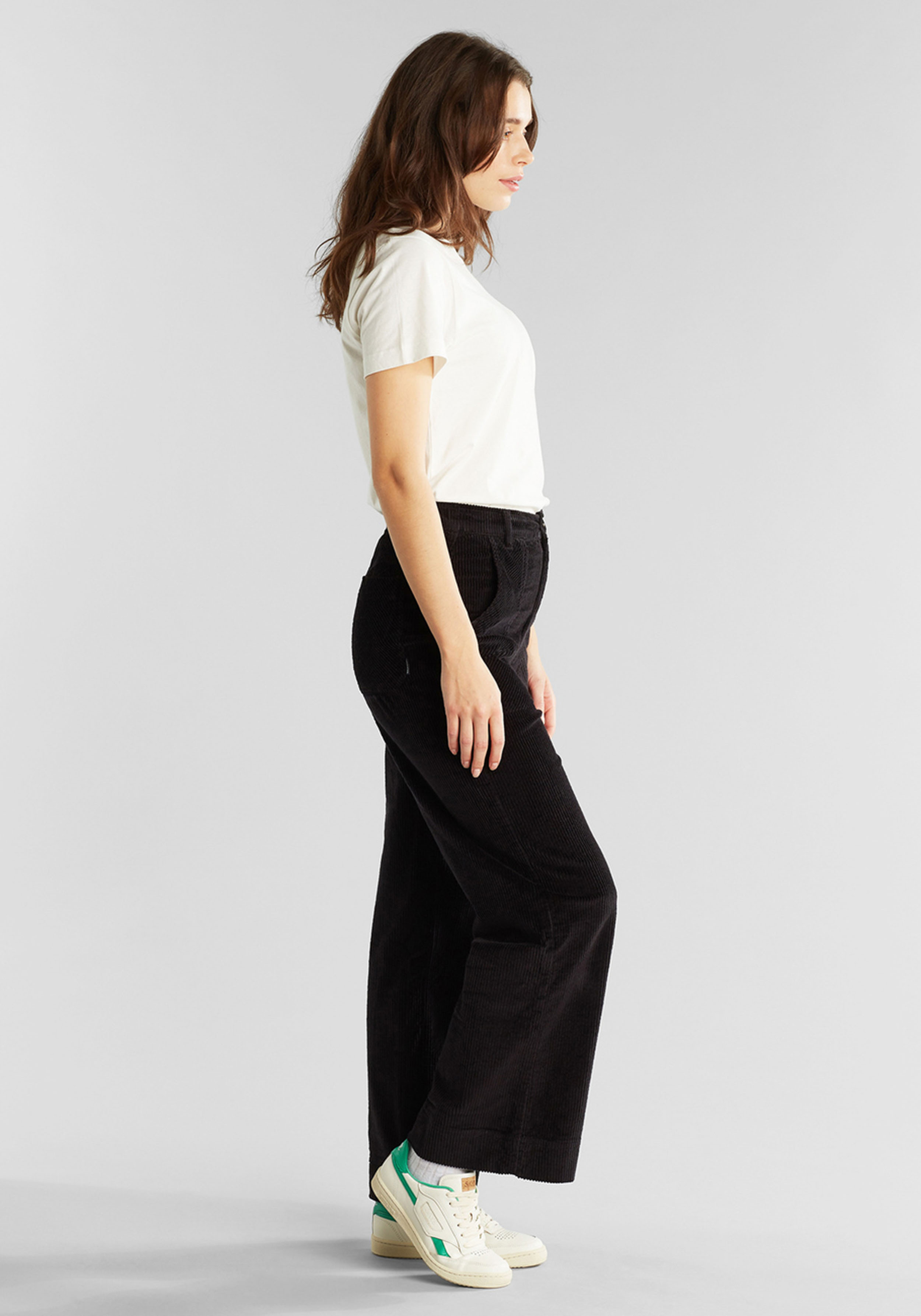 Dedicated Cord-Hose Vara Workwear Corduroy Black