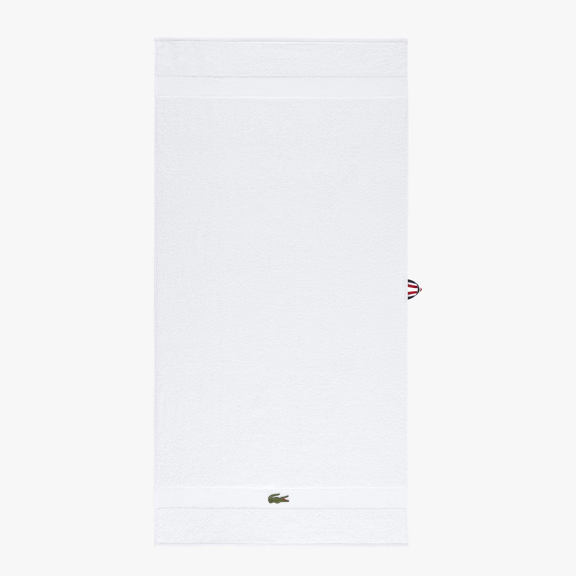 Serviette de bain L Casual Serviettes de bain - Blanc - Lacoste - Unisex