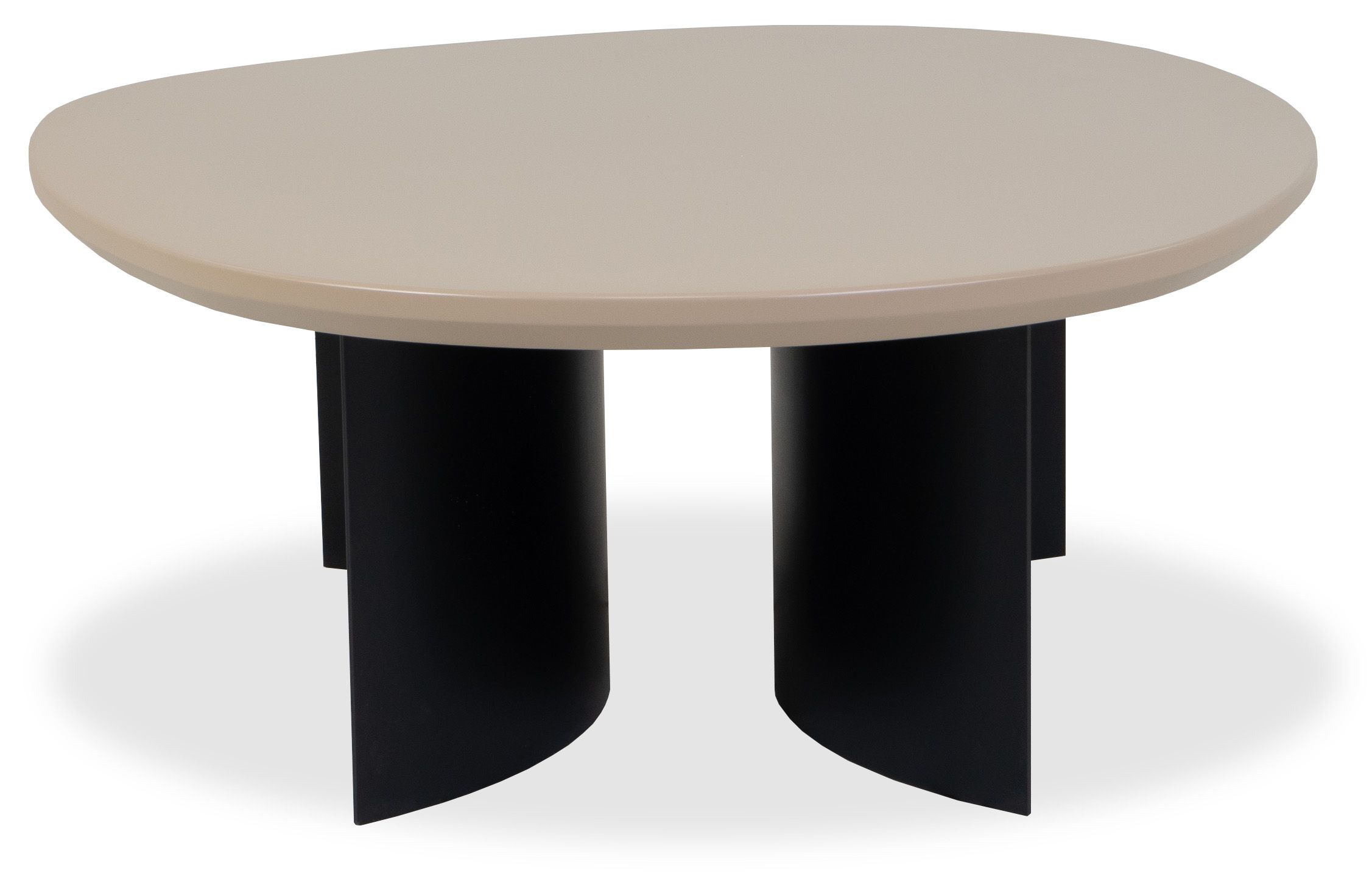 Salontafel laag Ovato B100 x D85 x H33 cm