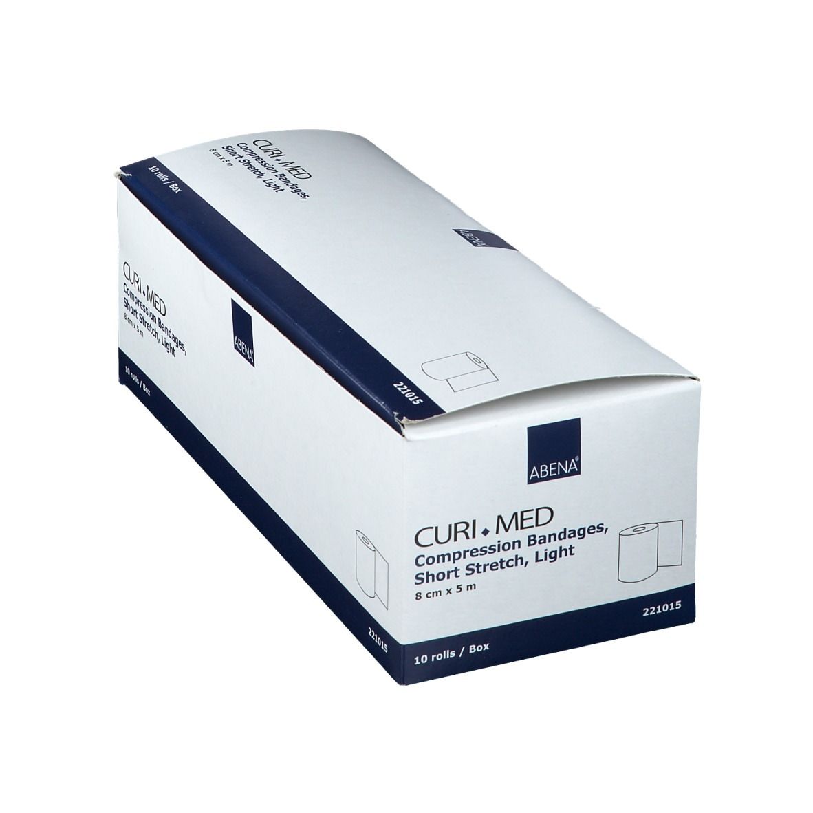 CURI MED Kurzzug Kompressionsbinden 8 cm x 5 m