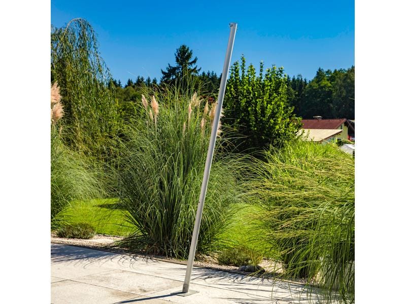 Windhager Sonnensegelmast Set Basic, 243 cm Segelmast