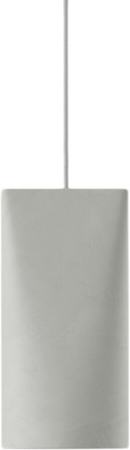 Moebe Ceramic Pendant, Narrow Light grey