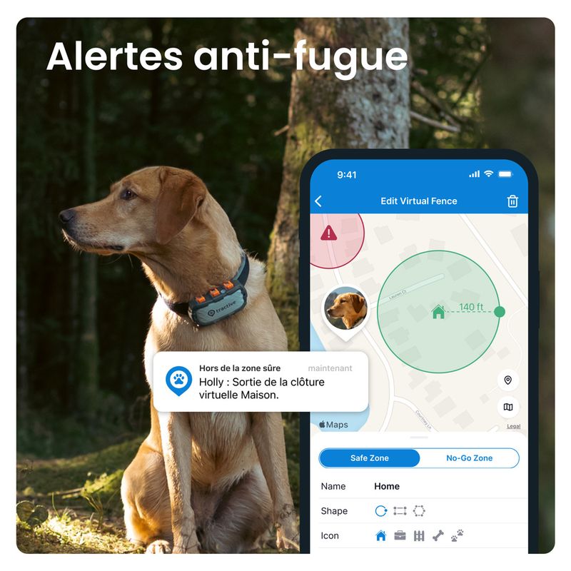 Traceur Tractive DOG XL GPS Adventure Edition