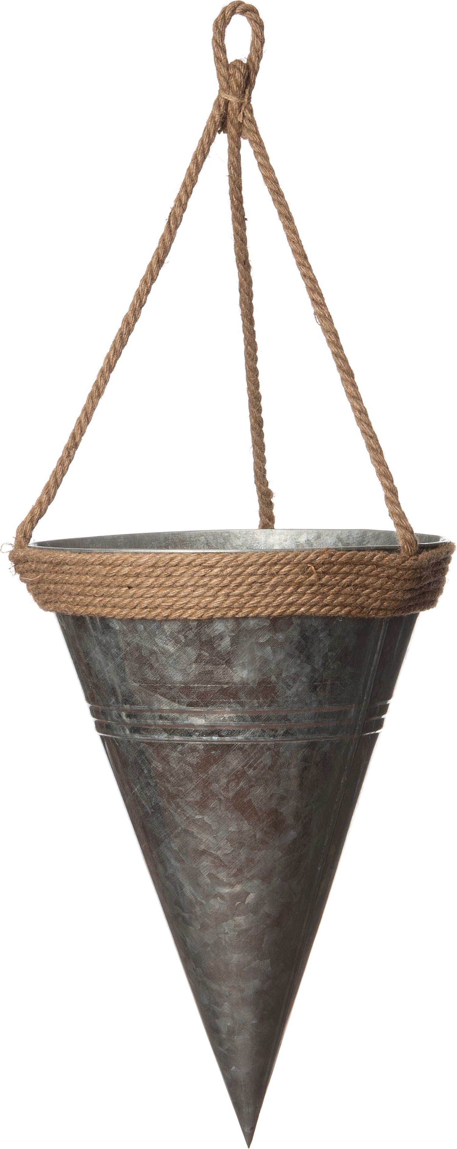 Intratuin hangpot zilver D 21 H 40 cm