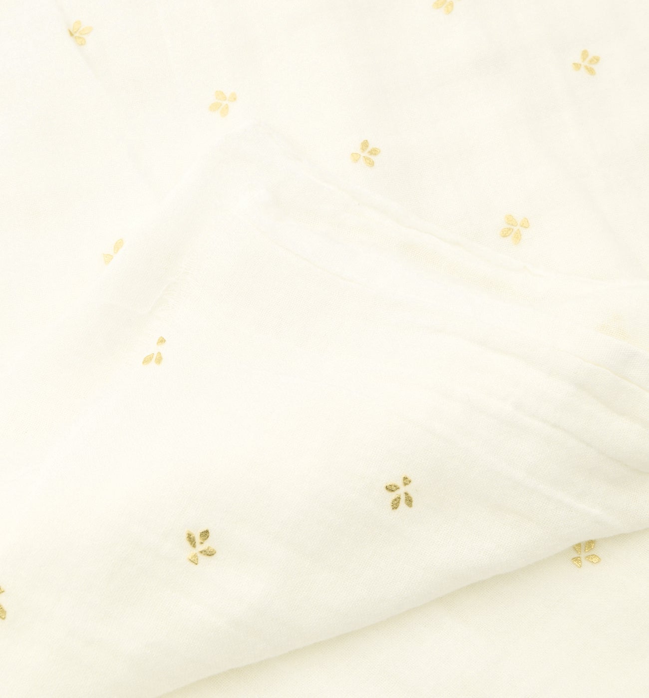 Coupon de 2 m en gaze de coton - Ecru