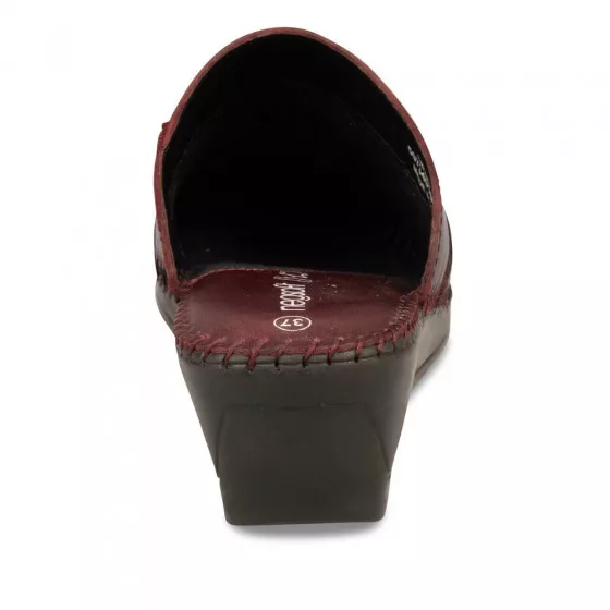 Mules BORDEAUX NEOSOFT RELAX CUIR