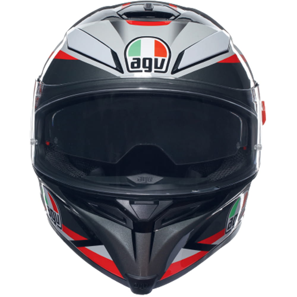 AGV - Casque K5 S Plasma Noir / Gris / Rouge