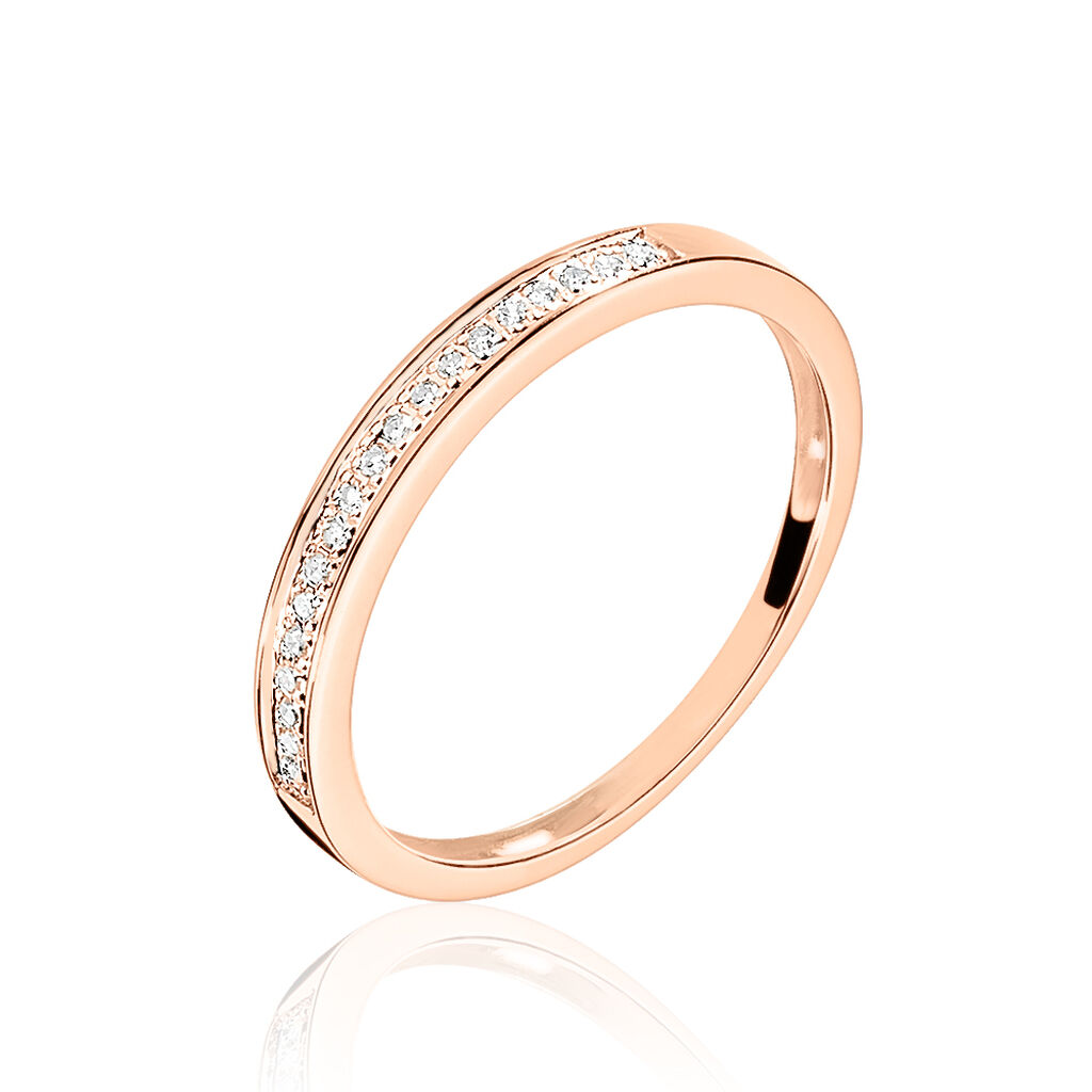 Bague Mayahae Or Rose Diamant
