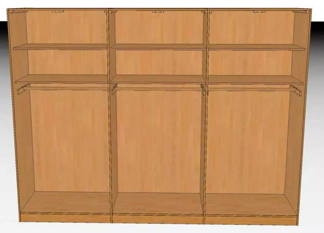 Kleiderschrank Ranura 302 x 229 cm