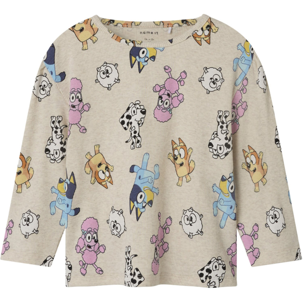 Køb Name It Peyote Melange Nina Bluey Bluse