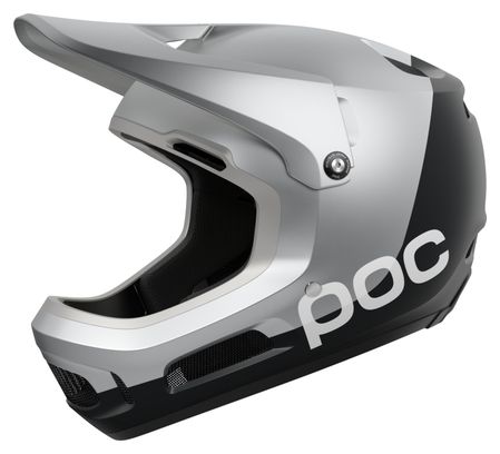 Casque Intégral Poc Coron Air Mips Noir/Gris Argent
