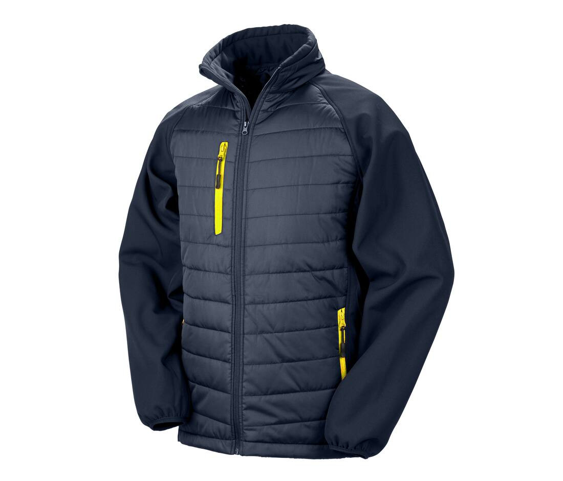 RESULT RS237 - Veste Bi-Matière Douce et Chaude