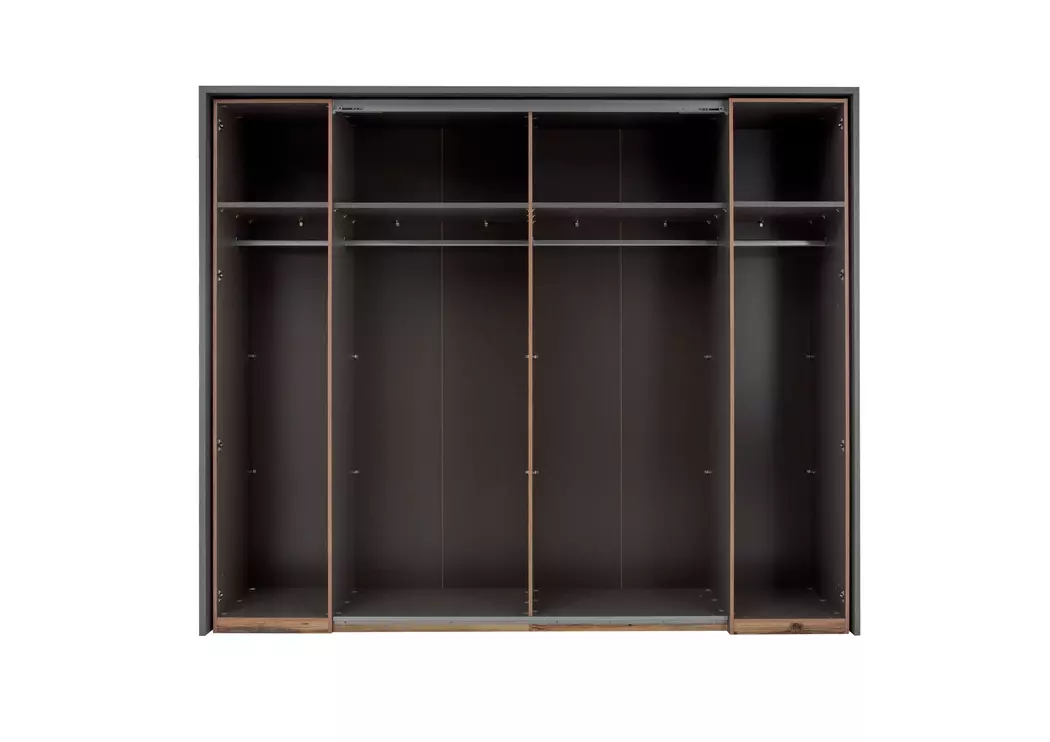 Schwebe-/Drehtürenschrank Sarnia 312 x 225 cm