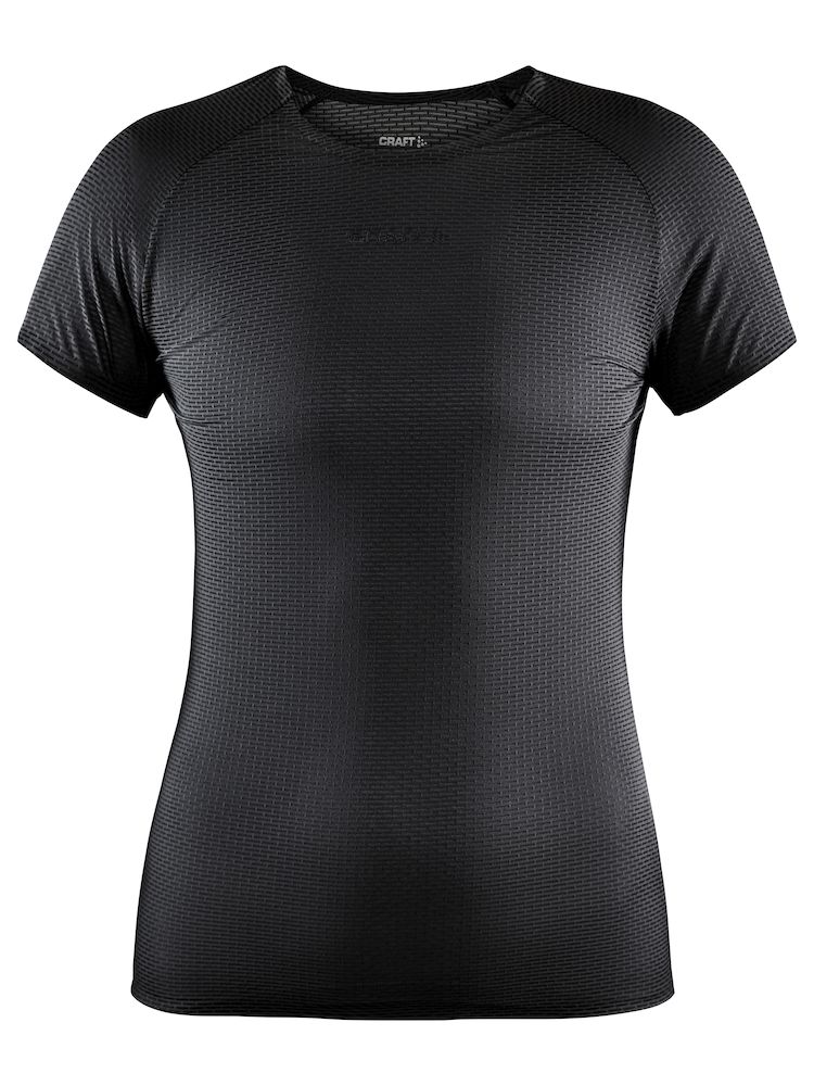 Craft Pro Dry Nanoweight Women kortærmet t-shirt sort