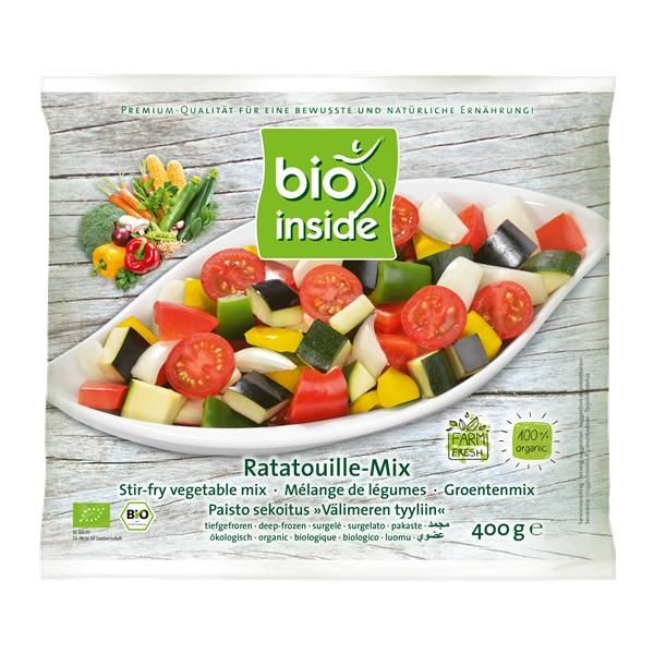 Mistura Legumes Ratatouille Ultracongelada Bio